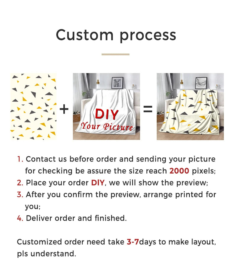 Personalized Family Photo Collage Blanket – Custom Picture & Text Throw – Heartfelt Gift for Valentine's Day, Christmas & Birthdays (Copy)